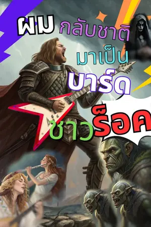 ปกนิยาย ผมกลับชาติมาเป็น Bard ชาวร็อค
