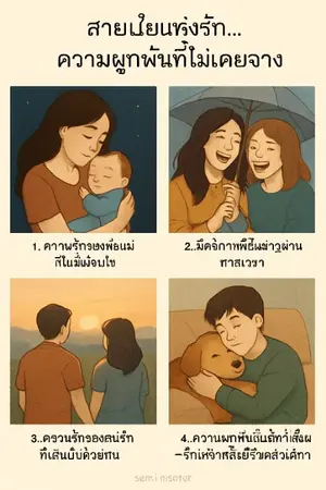 ปกนิยาย ความผูกพันที่ไม่เคยจาง