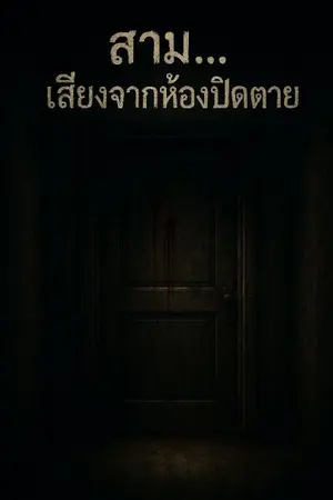 ปกนิยาย สาม...เสียงจากห้องปิดตาย