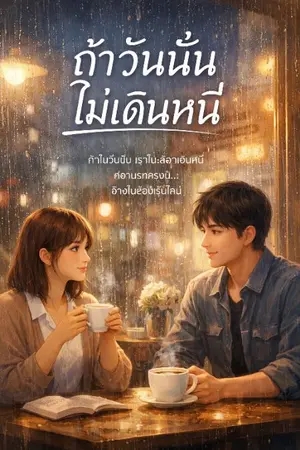 ปกนิยาย ถ้าวันนั้นไม่เดินหนี