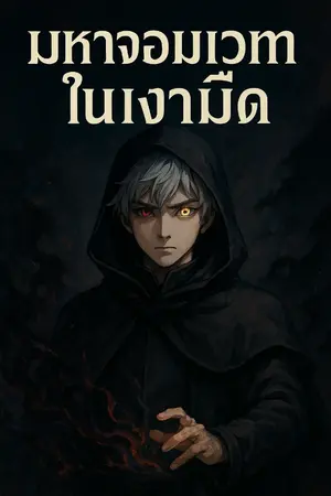 ปกนิยาย มหาจอมเวทในเงามืด