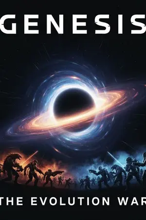 ปกนิยาย genesis the evolution war
