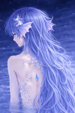 ปกนิยาย “น้ำตาของเงือกสีครามแห่งคฤหาสน์”