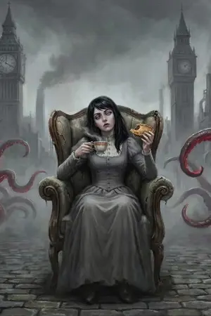 ปกนิยาย บันทึกวันหยุด (ที่ไม่ได้หยุด) ของท่านเทพธิดา