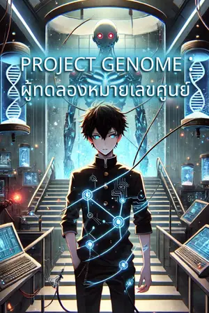 ปกนิยาย PROJECT GENOME : ผู้ทดลองหมายเลขศูนย์
