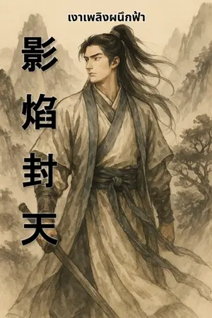 ปกนิยาย เงาเพลิงผนึกฟ้า
