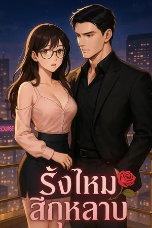 ปกนิยาย รังไหมสีกุหลาบ (มี E-Book)