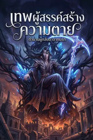 ปกนิยาย เทพผู้สรรค์สร้างความตาย