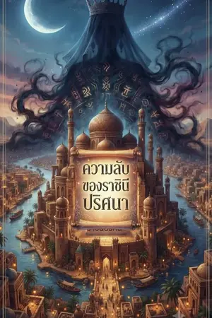 ปกนิยาย ความลับของราชินีปริศนา