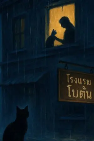 ปกนิยาย โรงแรมโบตั๋น