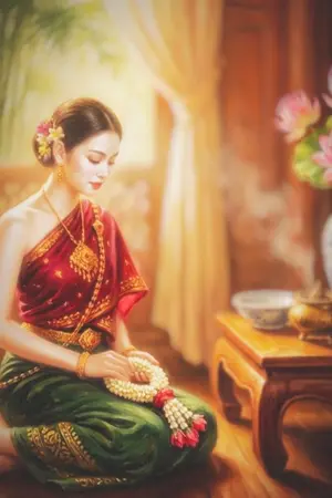 ปกนิยาย แม่ดอกแก้วเอ๋ย...