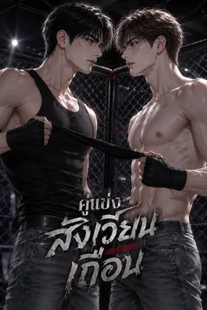 ปกนิยาย คู่แข่งสังเวียนเถื่อน