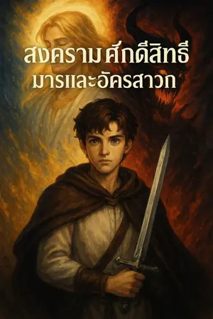 ปกนิยาย สงครามศักสิทธิ์ :มารและอัครสาวก