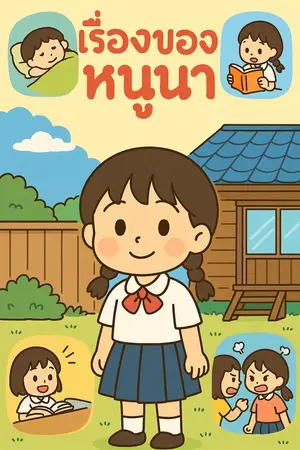 ปกนิยาย เรื่องของหนูนา