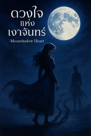ปกนิยาย ดวงใจแห่งเงาจันทร์ (Moonshadow Heart)