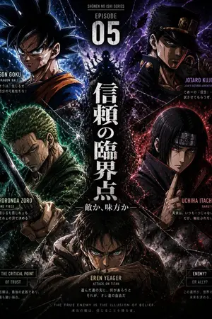 ปกนิยาย จุดวิกฤตของความเชื่อใจ..ศัตรูหรือพวกเดียวกัน / 信頼の臨界点 — 敵か、味方か —