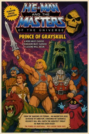 ปกนิยาย เจ้าชายแห่งเกรย์สคัล : PRINCE OF GRAYSKULL