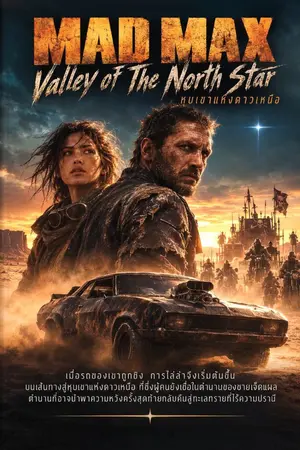 ปกนิยาย แมด แม็กซ์ : หุบเขาแห่งดาวเหนือ / MAD MAX: Valley of The North Star