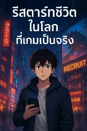 ปกนิยาย รีสตาร์ทชีวิตในโลกที่เกมเป็นจริง