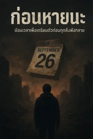 ปกนิยาย Before the Disaster