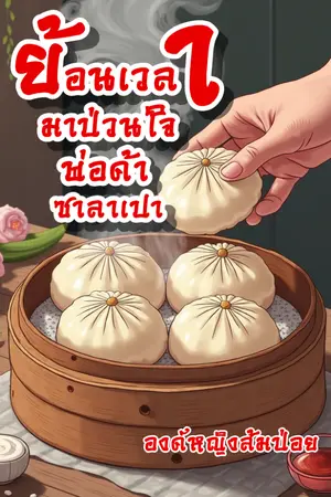 ปกนิยาย ย้อนเวลามาป่วนใจพ่อค้าซาลาเปา