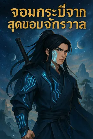 ปกนิยาย จอมกระบี่จากสุดขอบจักรวาล