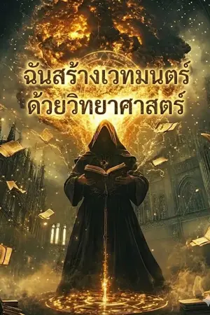 ปกนิยาย ฉันสร้างเวทมนตร์ด้วยวิทยาศาสตร์