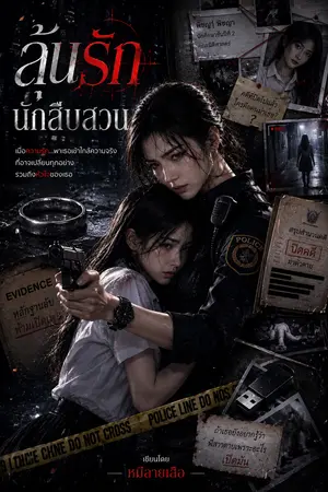 ปกนิยาย ลุ้นรัก นักสืบสวน