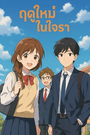 ปกนิยาย ฤดูใหม่ในใจเรา