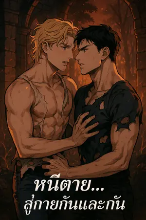 ปกนิยาย หนีตาย...สู่กายกันและกัน