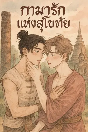 ปกนิยาย กามารักแห่งสุโขทัย
