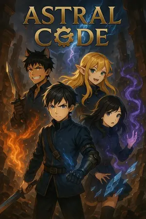 ปกนิยาย ASTRAL CODE บัญญัติแห่งรอยแยก