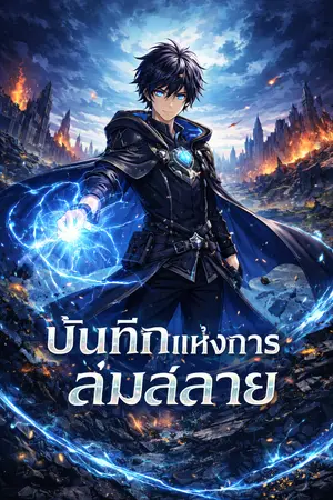 ปกนิยาย บันทึกแห่งการล่มสลาย