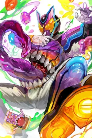 ปกนิยาย Kamen Rider Gavv x Owari no Seraph