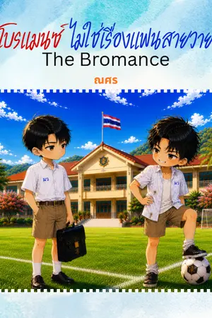 ปกนิยาย โบรแมนซ์ ไม่ใช่เรื่องแฟนสายวาย