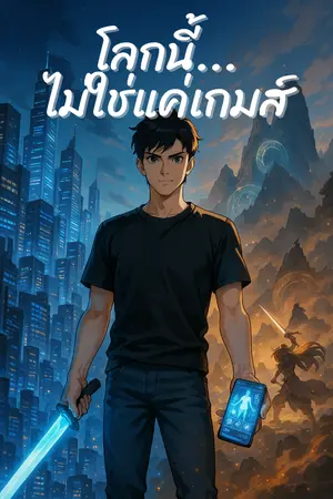ปกนิยาย โลกนี้...ไม่ใช่แค่เกมส์