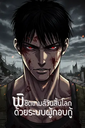 ปกนิยาย พิชิตเกมส์วันสิ้นโลก ด้วยระบบผู้กอบกู้