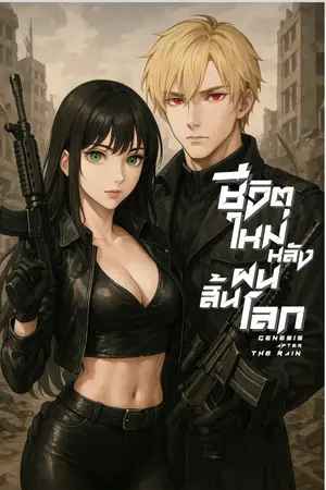 ปกนิยาย ชีวิตใหม่ หลังฝนสิ้นโลก | Genesis after the rain