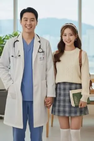 ปกนิยาย แอบรักพี่หมอ