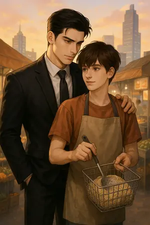 ปกนิยาย กินก๋วยเตี๋ยว...เดี๋ยวก็รัก