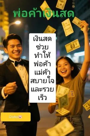 ปกนิยาย พ่อค้าเงินสด