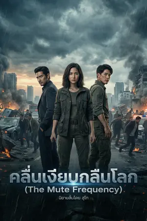 ปกนิยาย คลื่นเงียบกลืนโลก (The Mute Frequency)