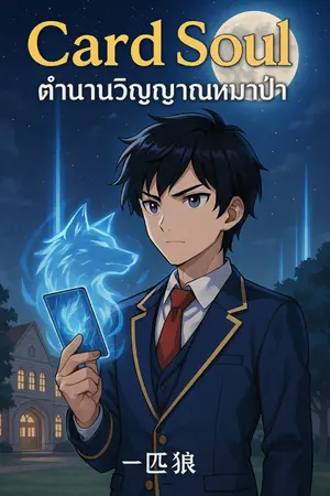 ปกนิยาย ผู้ถือครองการ์ดหมาป่า