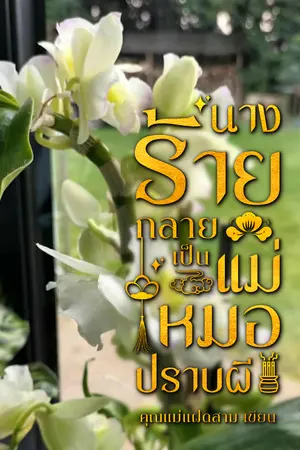 ปกนิยาย นางร้ายกลายแม่หมอปราบผี