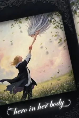 ปกนิยาย ฮีโร่ถูกเขียนใหม่ในร่างเธอ