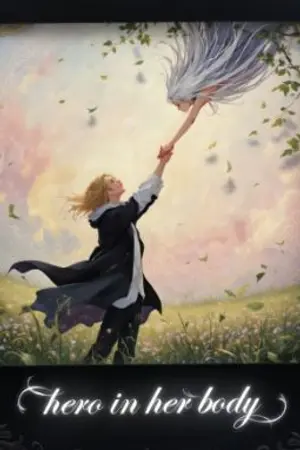 ปกนิยาย ฮีโร่ถูกเขียนใหม่ในร่างเธอ