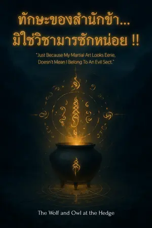 ปกนิยาย "ทักษะของสำนักข้า...  มิใช่วิชามารซักหน่อย !!"