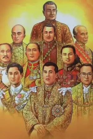 ปกนิยาย พระนามเต็มพระมหากษัตริย์ไทย รัชกาลที่ ๑ - ๑๐ แห่งกรุงรัตนโกสินทร์