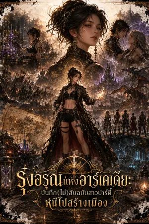 ปกนิยาย บันทึก(ไม่)ลับฉบับสาวปาร์ตี้หนีไปสร้างเมือง