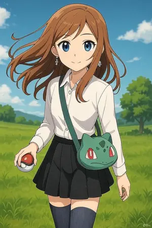 ปกนิยาย [fanfiction Pokémon] เส้นทางที่ฉันเลือกเอง